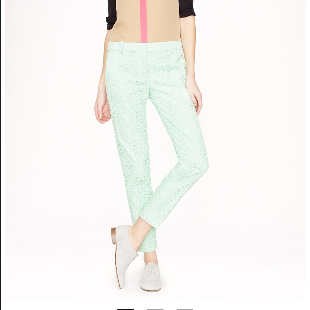 J Crew Navy Cafe Capri Size 0